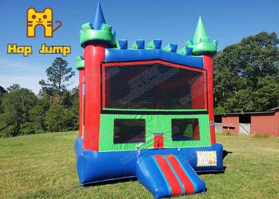 0.55mm PVC Custom-Made Jumping Inflatable Bounce House Outdoor Indoor Untuk Anak-Anak