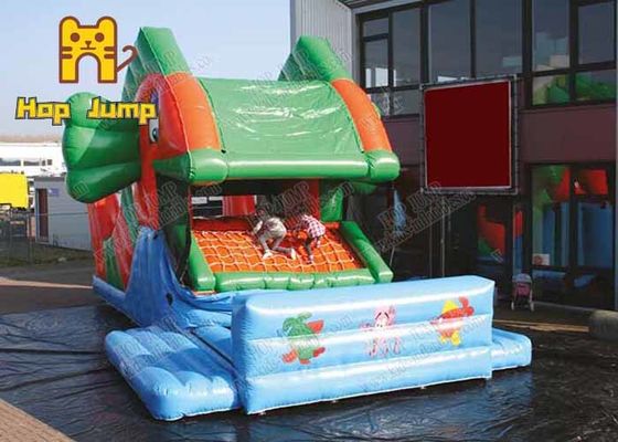 OEM ODM Taman Hiburan Inflatable Bounce House Tahan UV