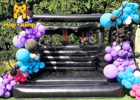 Black Pastel Inflatable Bounce House Inflatable Bouncy Castle Dijual