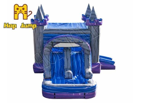 Garden Family Kids Inflatable Bouncer Combo Komersial Bouncy Castle Slide