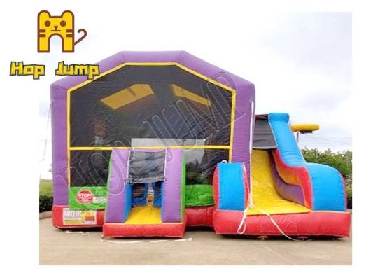 Anak-anak Inflatable Bouncer Combo 0.55mm Pvc Inflatable Jumping Bouncer