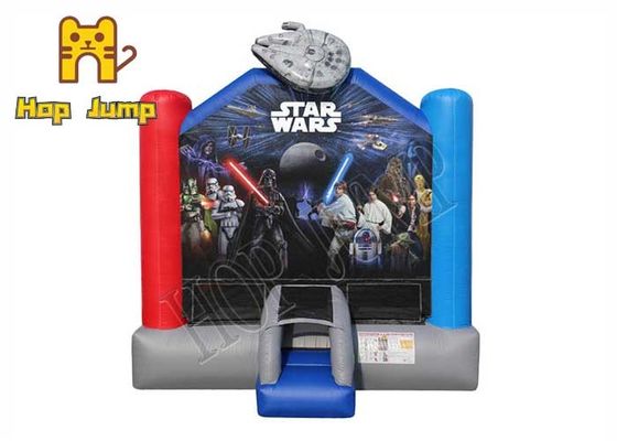 Anak-anak Inflatables Fun City Playground Inflatable Bounce House Jumping