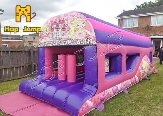 Moonwalk Pink Dan Ungu Bouncy Castle Inflatable Water Slide Jumping Castle