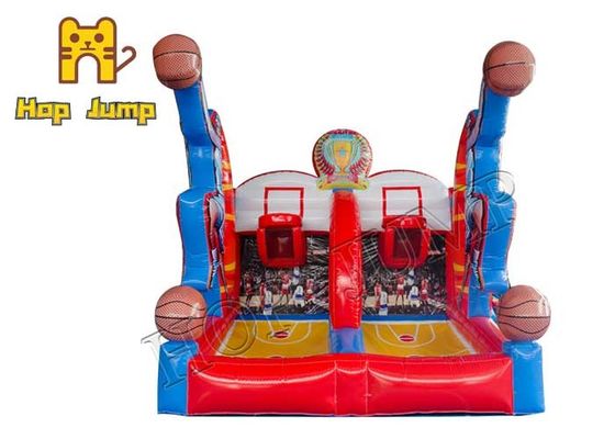 Bintang Jatuh Interaktif Basket Bouncy Castle Deflasi Cepat