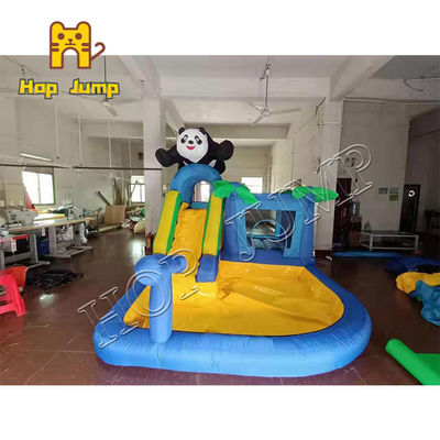 Nylon Inflatable Bouncer Slide Combo Kids Bouncer Castle Combo Dengan Slide