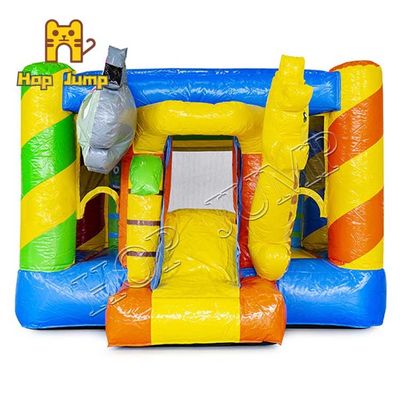 Giraffe Bouncy Castle Inflatable Bounce Jumping House Rumah Pantulan Anak-anak Berwarna-warni