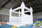 PVC Tarpaulin Vinyl Inflatable Bounce House 15ft White Bounce Untuk Pernikahan Outdoor