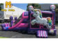Inflatable Bouncer House Water Slide Dengan Kolam Renang Untuk Pesta Anak Combo Inflatable Bouncer Combo