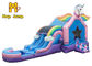 Combo Taman Rumah Bouncing Air Slide Inflatable Bouncer Combo