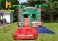 Anak-anak Musim Panas Luar Ruangan Bermain Inflatable Bouncer Combo Dengan Seluncuran Air
