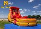 10m Inflatable Water Slide Ukuran Dewasa Melompat Goyang Inflatable Slide Untuk Permainan Air Musim Panas