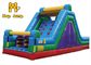 Taman Hiburan Inflatable Obstacle Course 10M Assault Course Bouncy Castle