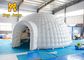 Tenda Acara Tiup PVC Putih Plato Meledakkan Igloo Dome Untuk Disewakan