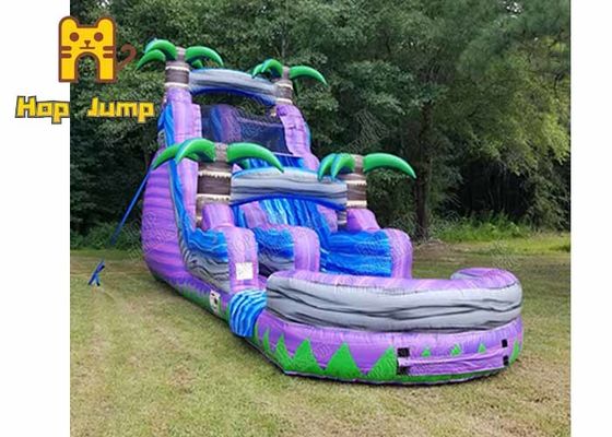 16ft Commercial Kids Adults Size PVC Inflatable Water Slide Dijual