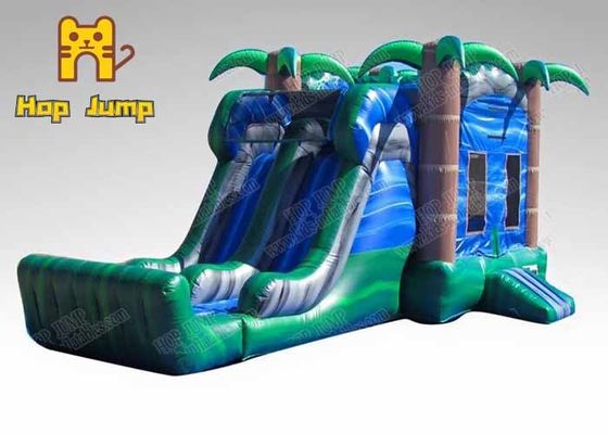 GSKJ 4x7m Park Inflatable Bouncer Combo Untuk Anak-Anak 9-12 Tahun