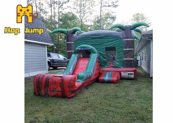 Lucu Backyard Inflatable Bouncer Combo Bouncing Jumper Untuk Anak-anak
