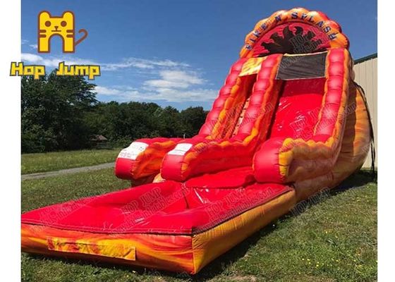Inflatable Water Slide Bouncers Jumping Castles Slide Inflatable Untuk Anak-Anak