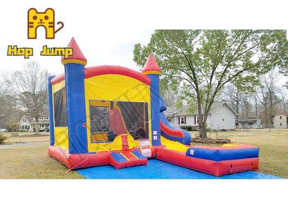 Slide Inflatable Bouncer Combo Jumping Bounce House Untuk Anak-Anak Dewasa