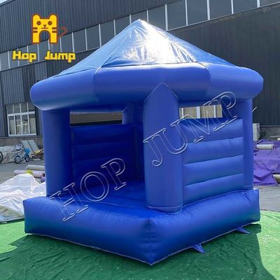 Castle Color Inflatable Bounce House Hop Jump Dengan Kelas Komersial