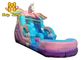 0.55mm PVC Unicorn Inflatable Pool Dengan Slide Waterproof Anti UV