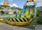 Ukuran Besar Slide Ganda Pvc Inflatable Water Slide Untuk Hiburan Luar Ruangan Musim Panas