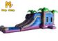 PVC 0.55mm Residential Inflatable Bouncer Combo 9 * 4m Tahan Air