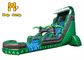 CE EN71 Carnival Inflatable Water Slide Jumping Castle 12 Meter