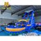 18ft Komersial Air Inflatable Slide Bounce Dengan Pool Marble Untuk Remaja