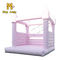 PVC Pink Wedding Inflatable Bounce House 0.55mm 13ft Castle Tahan UV