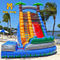 Seluncuran Air Tropis Marmer 22ft Komersial Inflatable Slide Dengan Kolam Renang Untuk Remaja