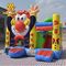 Clown Kids Inflatable Bounce House Bahan Pvc Kelas Komersial